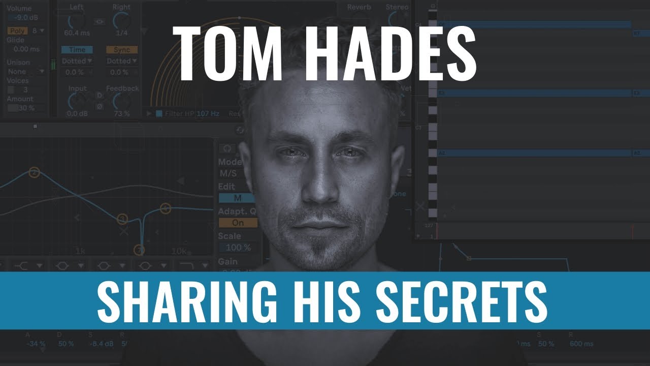 Tom Hades - Techno Masterclass - Sequencing, Mastering and Sound Design