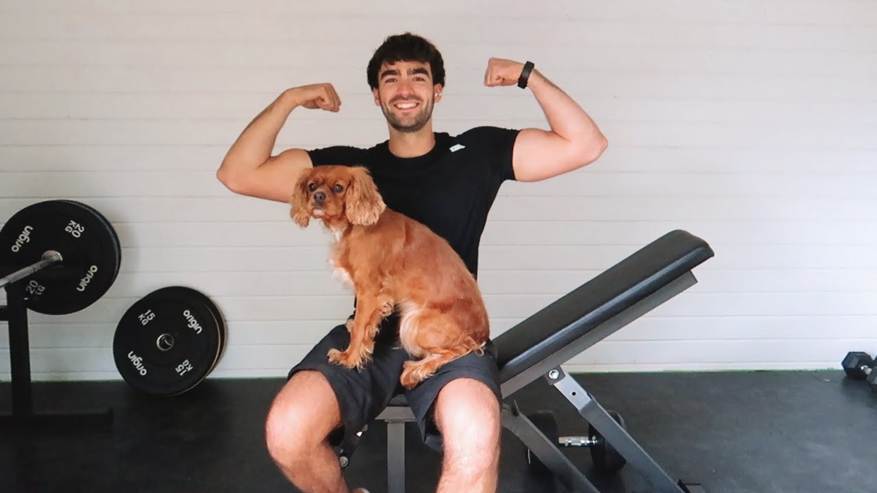 TRAINING IN THE NEW GYM!