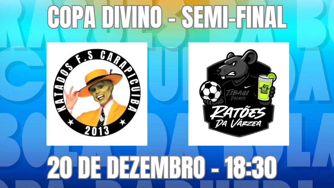 AO VIVO - RATOES X KATADOS - SEMI-FINAL COPA DIVINO