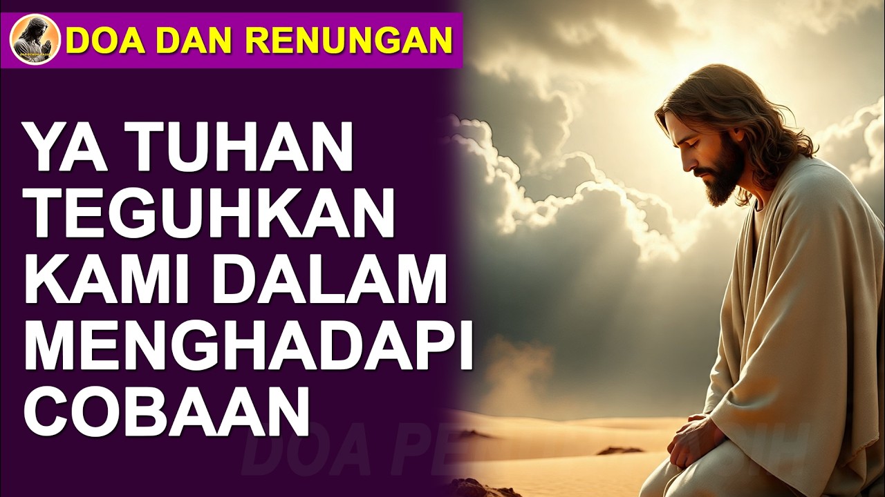 Ya Tuhan Teguhkan Kami Dalam Menghadapi Cobaan. Doa Dan Renungan Kali Ini.