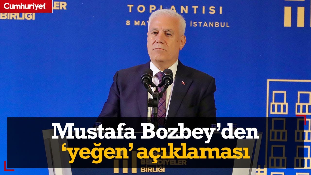 Bursa Büyükşehir Belediye Başkanı Mustafa Bozbey'den 'yeğen' açıklaması
