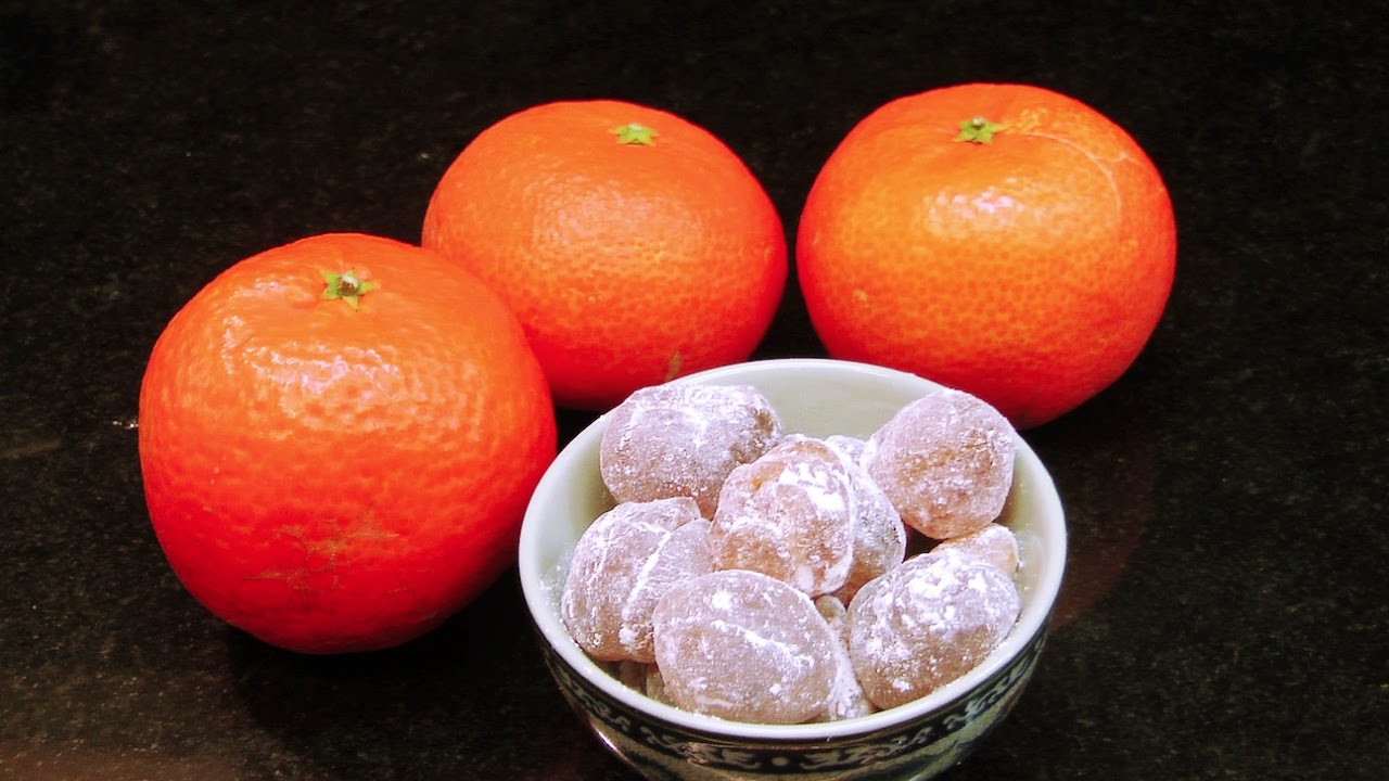 COMO HACER CARAMELOS DE MANDARINA REDONDOS Mandarin candies