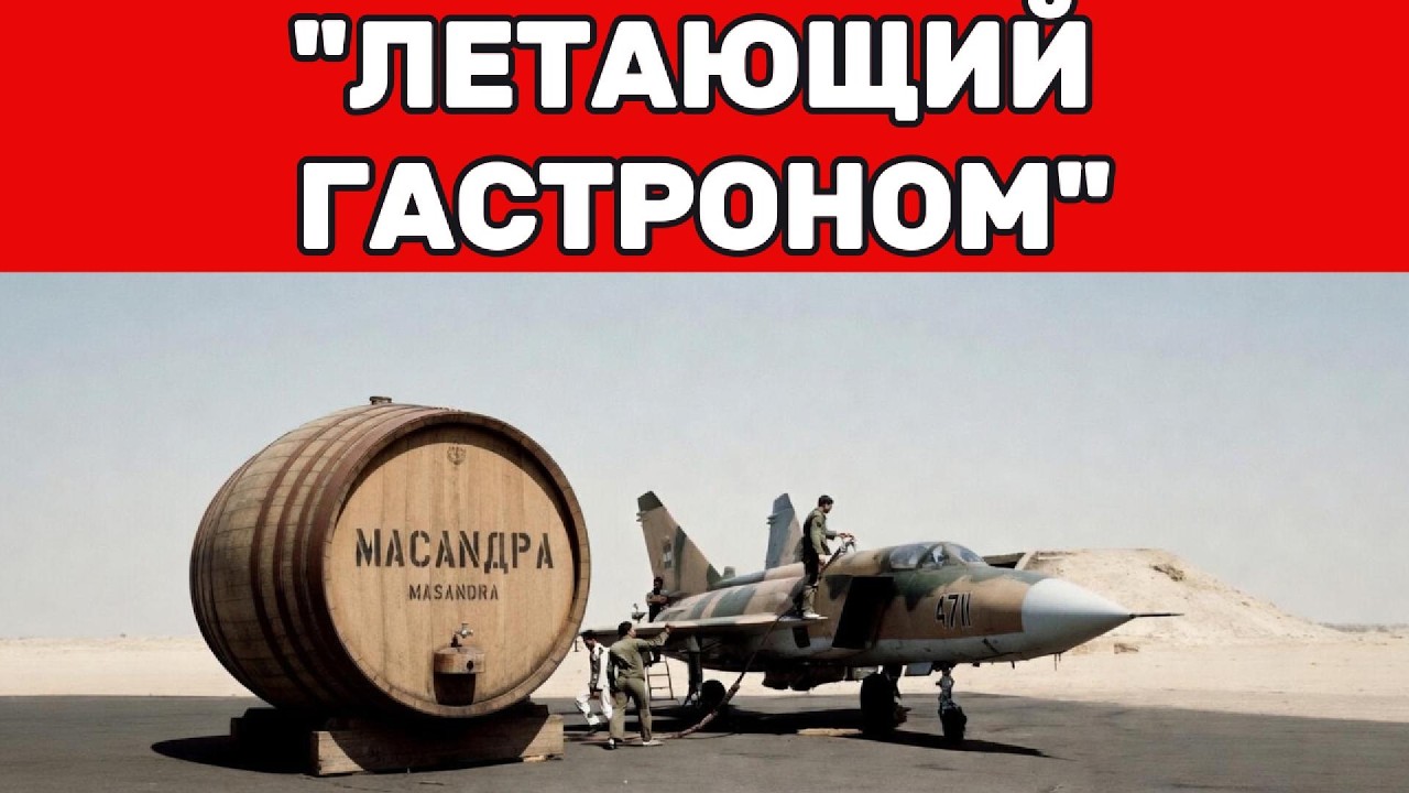 &laquo;ЛЕТАЮЩИЙ ГАСТРОНОМ&raquo;: СКОЛЬКО МИГ-25 ТРЕБОВАЛ ЛИТРОВ СПИРТА ДЛЯ ОДНОГО ПОЛЁТА?