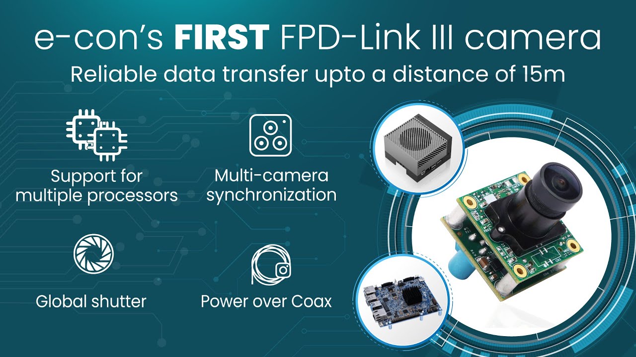 Full HD Global Shutter FPD Link III Camera | e-con Systems