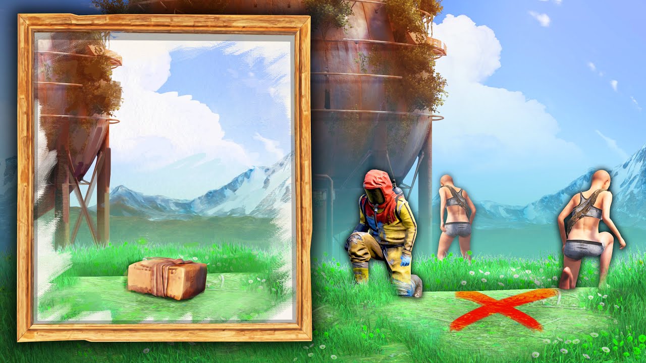 I Painted a Hidden Stash for Players to Find...