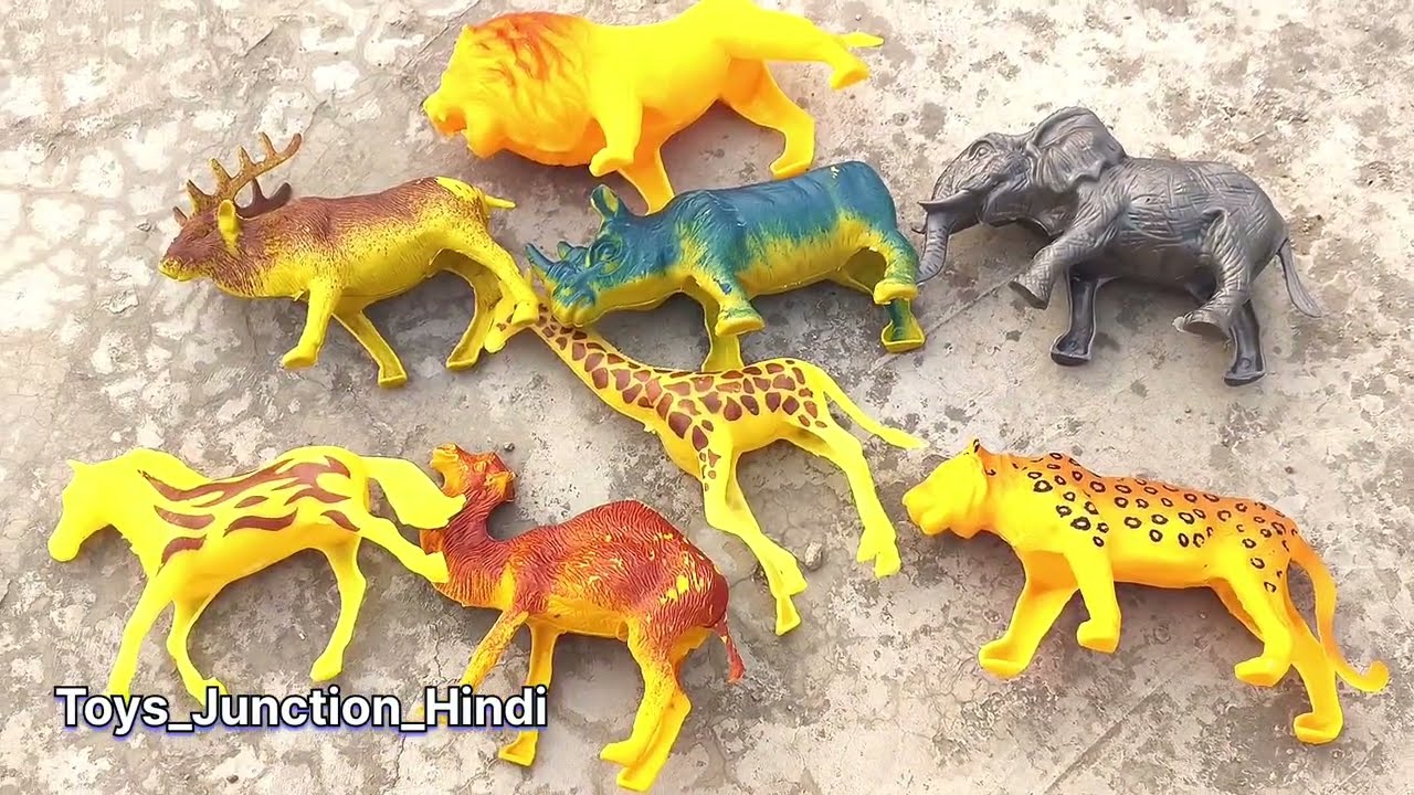 जानवरों का घर ।Animal Toys Return Home Story।Toys Junction Hindi