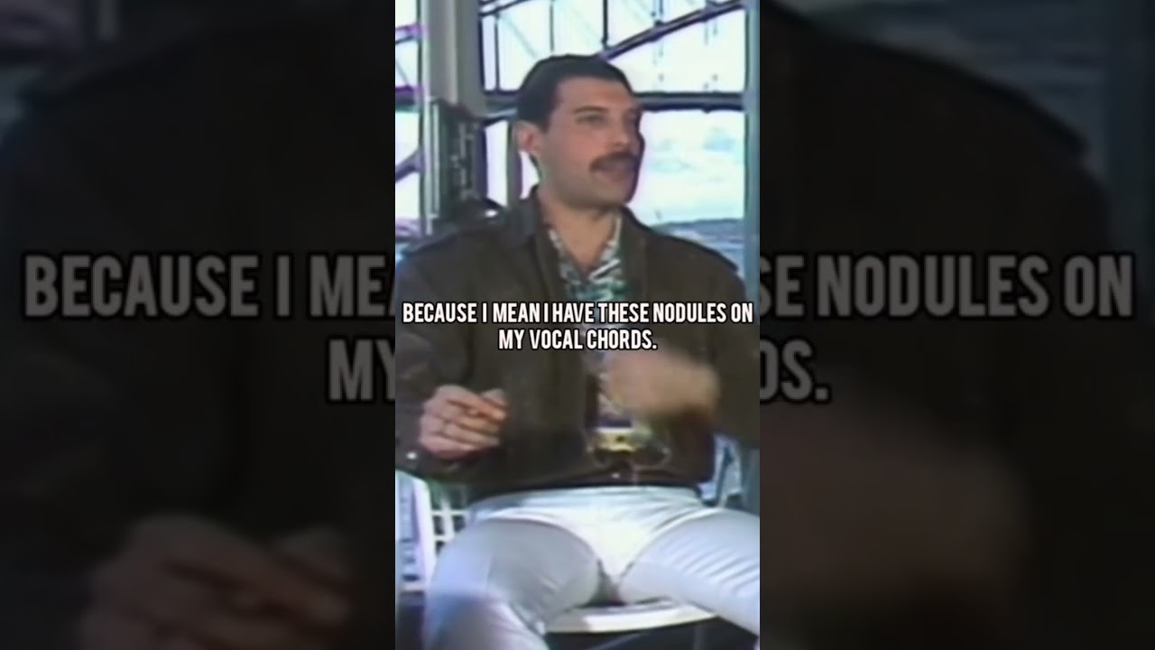Freddie Mercury's Voice: Natural Talent or Lessons Learned? #queen #shorts