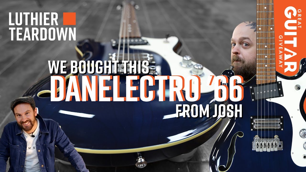 ОЧЕНЬ гитара Marmite! Danelectro 66 каналов, винтажный Mosrite | Разборка