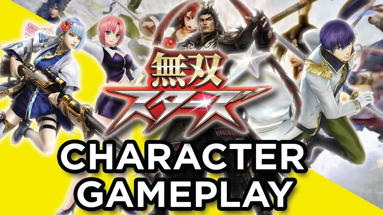 MUSOU STARS All Characters Gameplay
