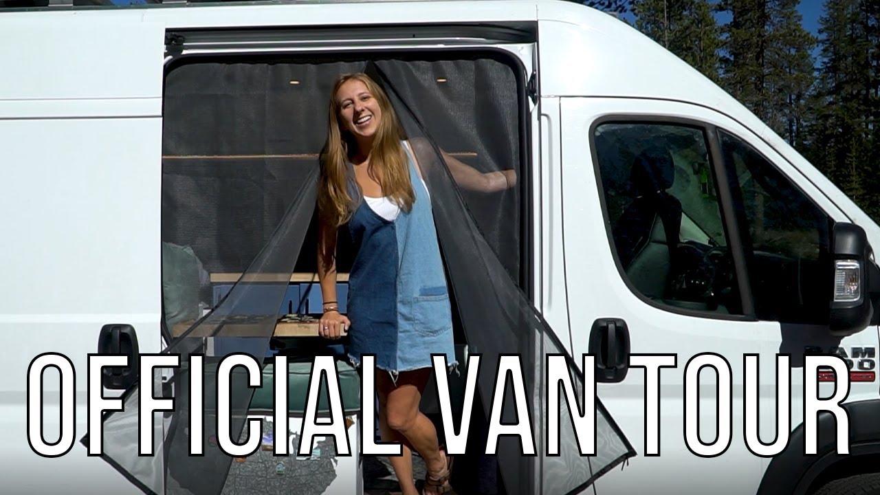 VAN LIFE TOUR with TOILET and SHOWER | Ram Promaster 136