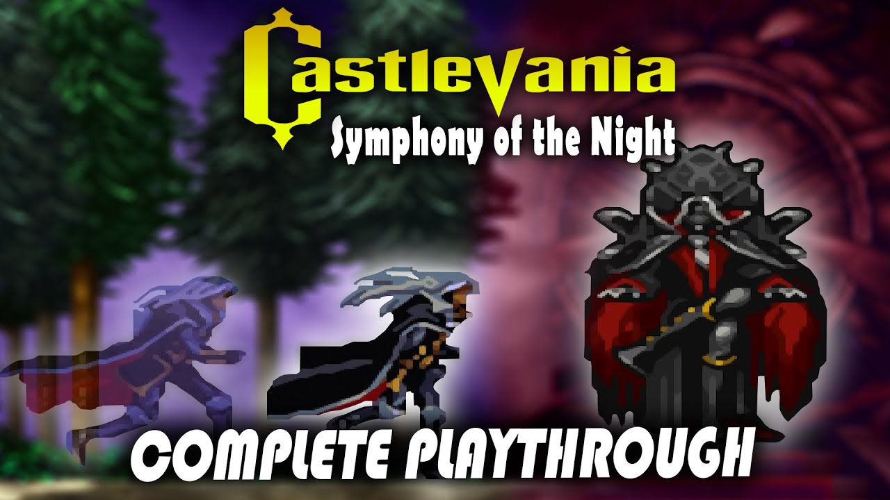 Castlevania: Symphony of the Night | PS1 LONGPLAY 200.6% COMPLETION! (4K, 60FPS)