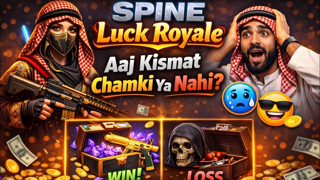 SPINE Luck Royale 😍 Aaj Kismat Chamki Ya Nahi? | Indian Habibi Ff