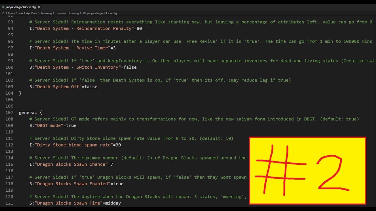 Minecraft Dragon Block C Config Tutorial #2 | JinryuuDragonBlockC