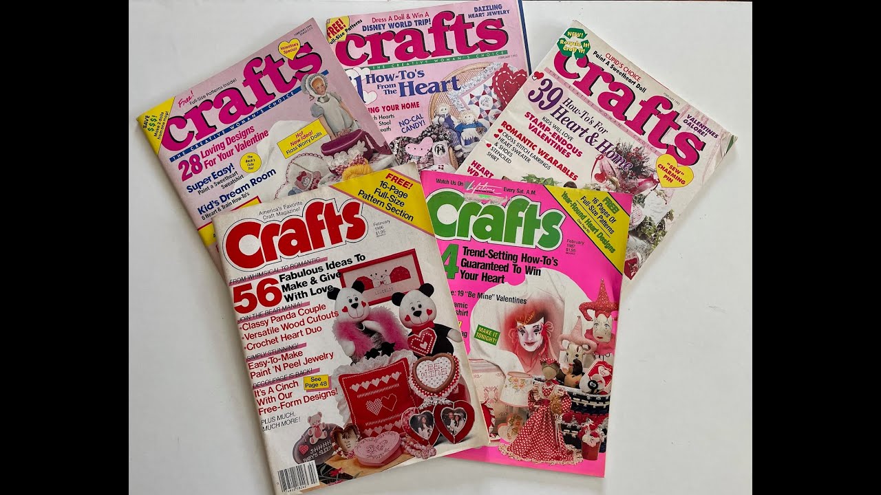 Flip Through of Vintage CRAFT magazine