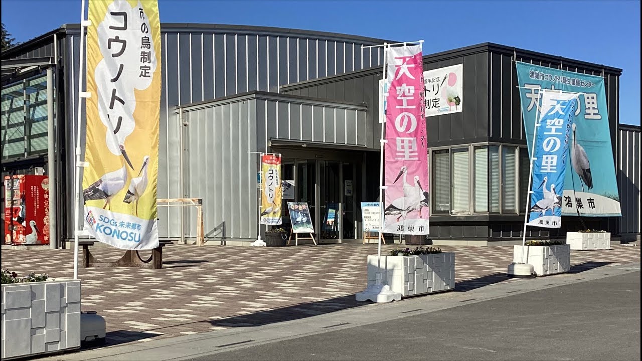 [ライブ配信]2026/01/14 コウノトリ野生復帰センター天空の里　コウノトリの様子　スポットカメラ