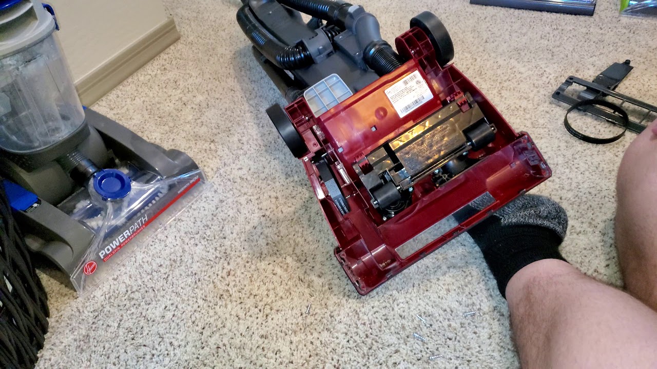 Как заменить ремень пылесоса Hoover. Просто и легко.