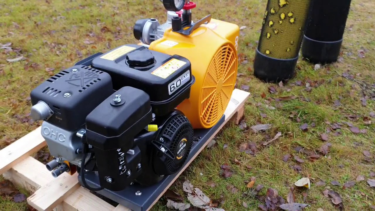Brand new Bauer PE 100 TB breathing air compressor
