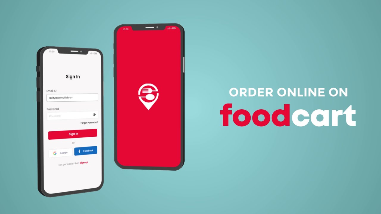 Food Delivery App Advertisement | Motion Graphics | Adobe After Effects