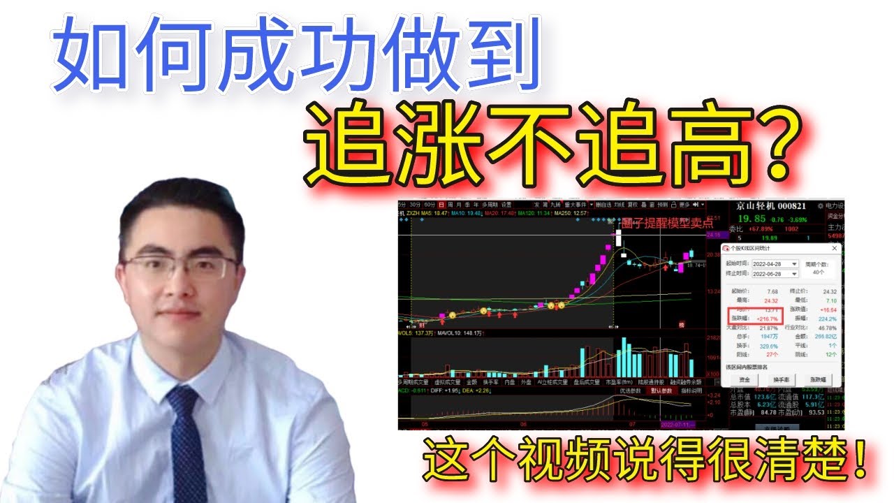 如何成功做到追涨不追高？这个视频讲得很清楚！
