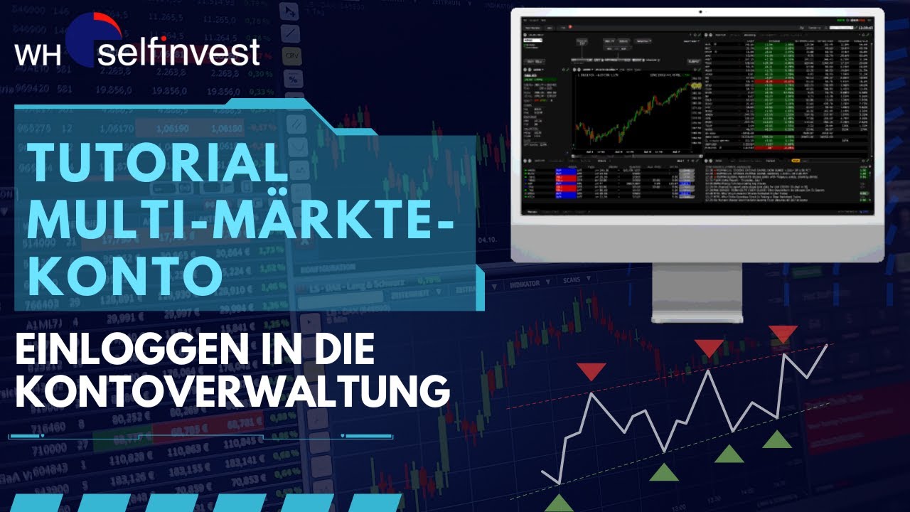 Einloggen in die Kontoverwaltung - Multi-M&auml;rkte-Konto Tutorial