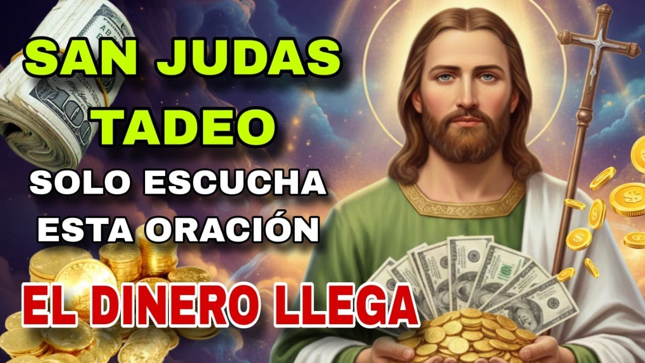 ORACIÓN A SAN JUDAS TADEO PARA CASOS IMPOSIBLES, NECESIDADES URGENTES Y DESESPERADAS💖 MUY MILAGROSA