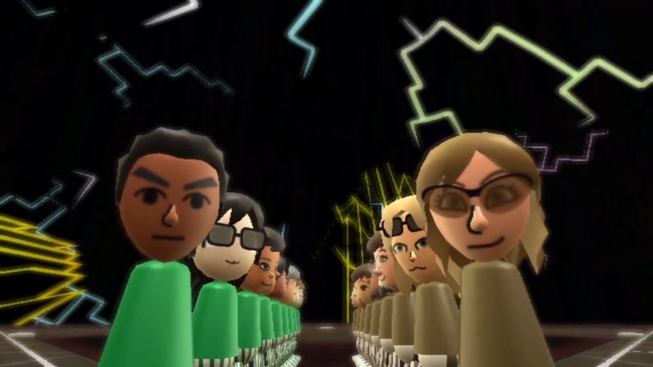 Wii Sports - Baseball: Custom Stadium (Neon)