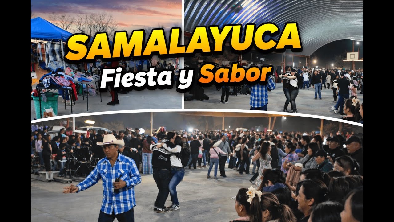 Así se vive, baile en Samalayuca un domingo, su mercado lleno de sabor” Recorrido mercado y fiesta