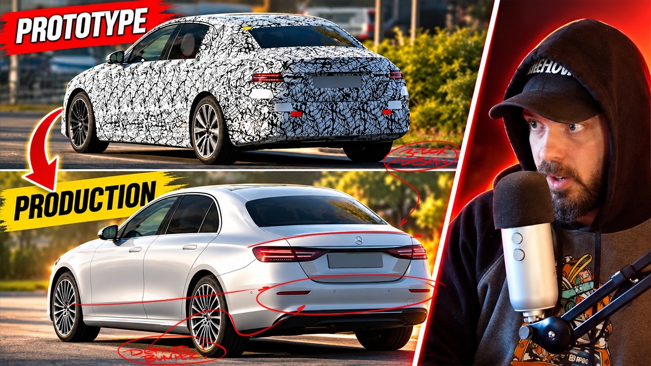 Электрический Mercedes E-класса 2028 года!