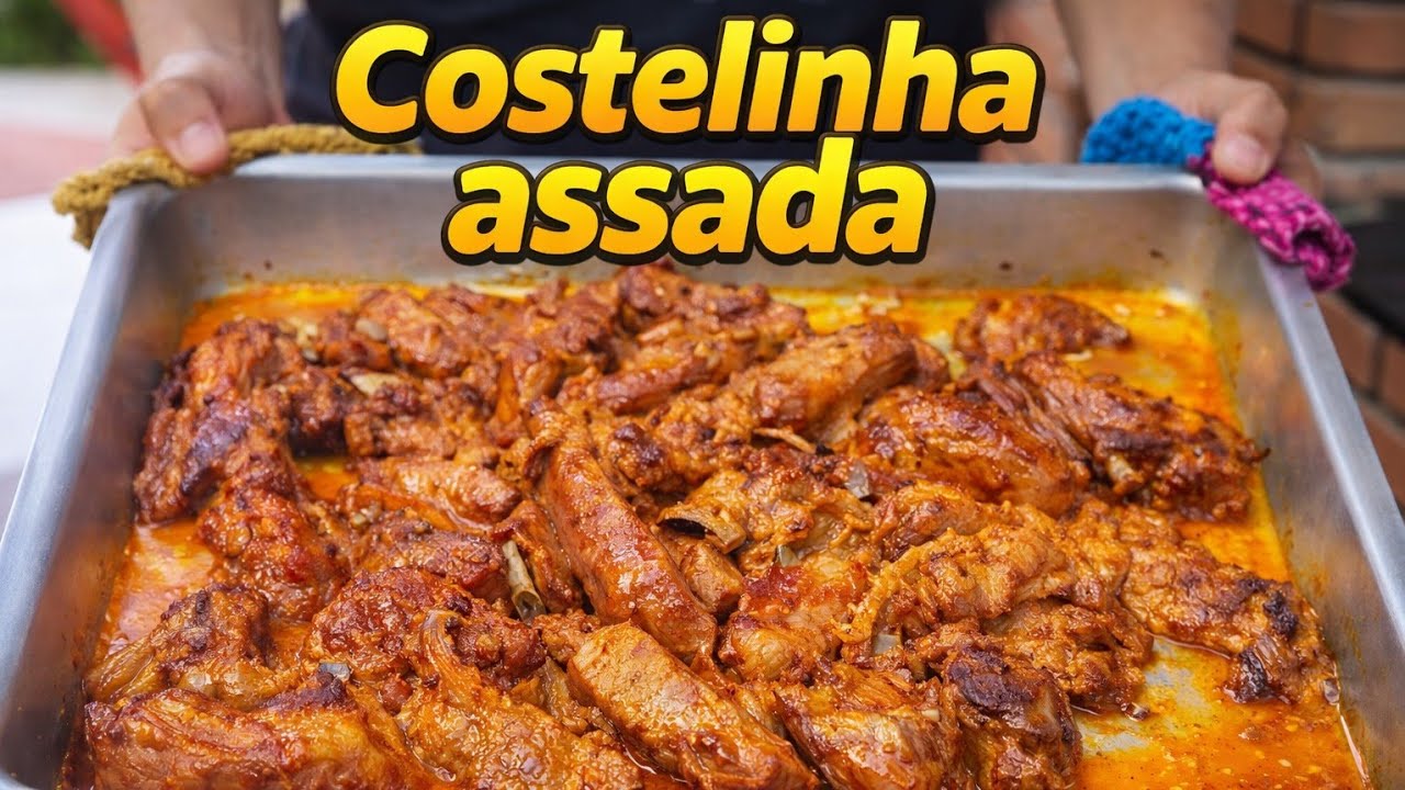 Osiris faz costelinha assada