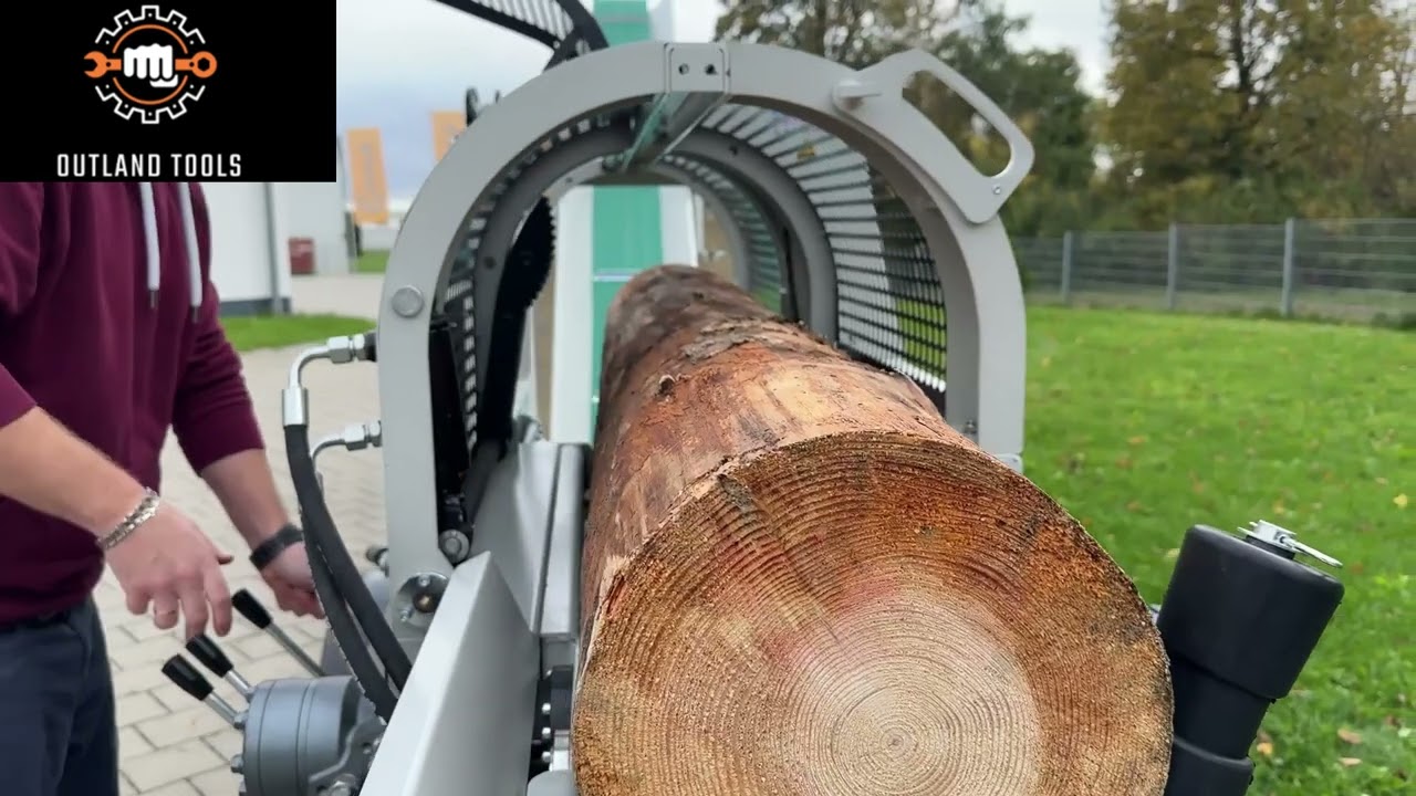 Firewood processor12ton splitter 40cm cut with Hydraulic controls Lumag SSA400-HPROS