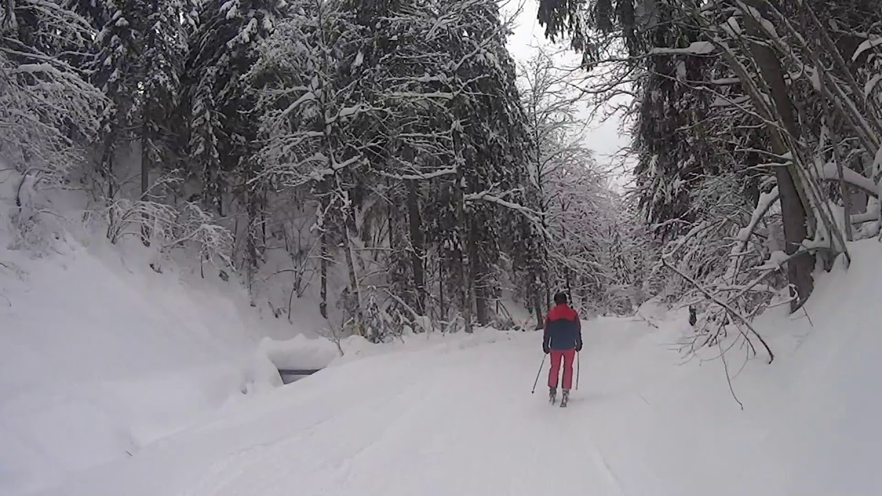 Skiroute van Ellmau naar Scheffau 26 januari 2019