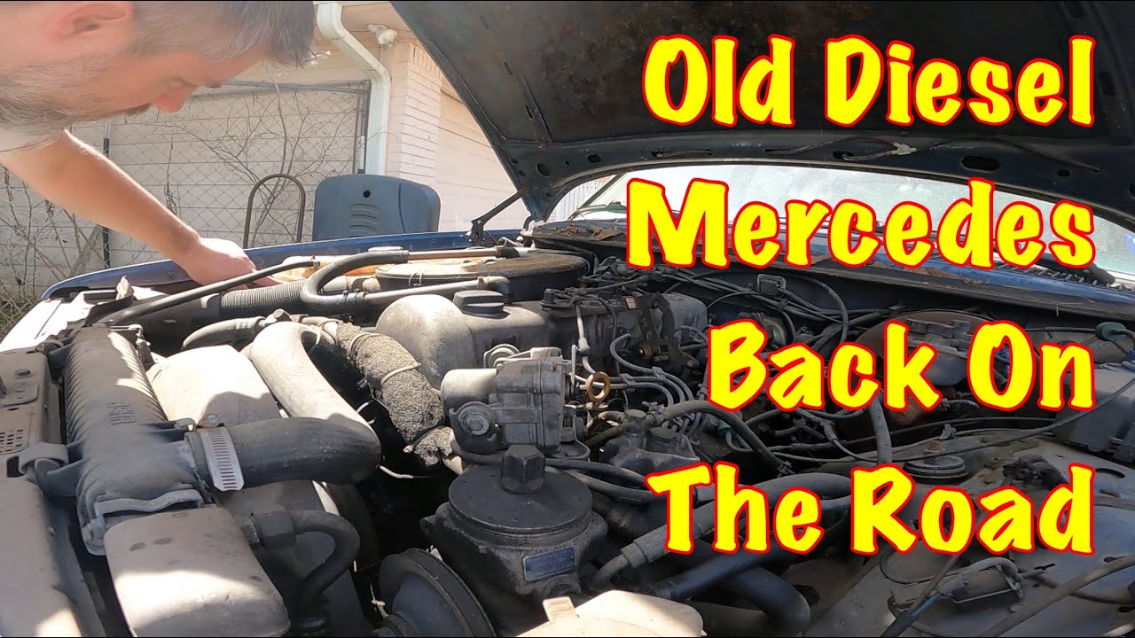 Putting My $400 1985 Mercedes 300D Back On The Road
