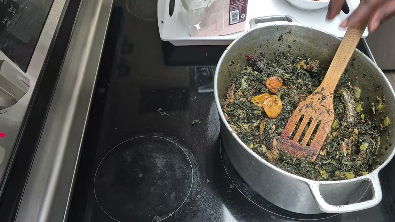 Delicious Bitterleaf vegetable. Eat with fufu or any tuber of choice