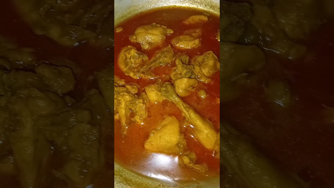 মুরগির ঝাল মাংস 