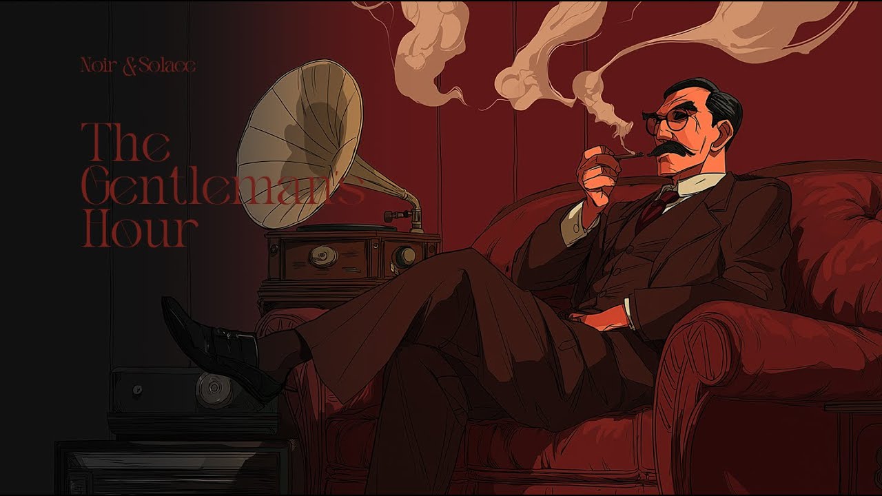 The Gentleman's Hour | 2 Hours of Sophisticated Jazz for Thinking & Relaxation | Noir & Solace