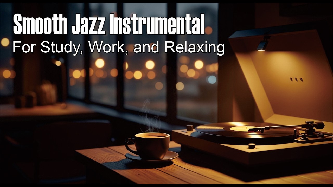 Smooth Jazz Background Music for Study, Work, and Relaxing