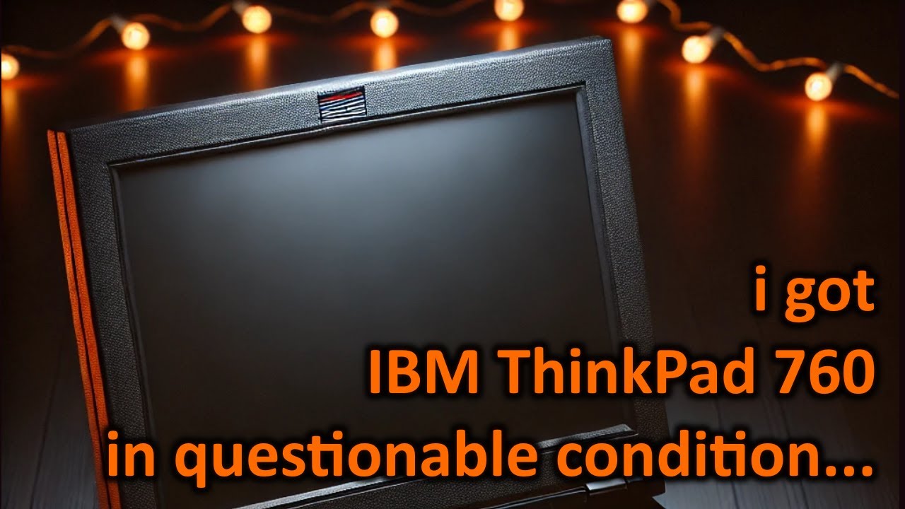 Will it boot: IBM ThinkPad 760