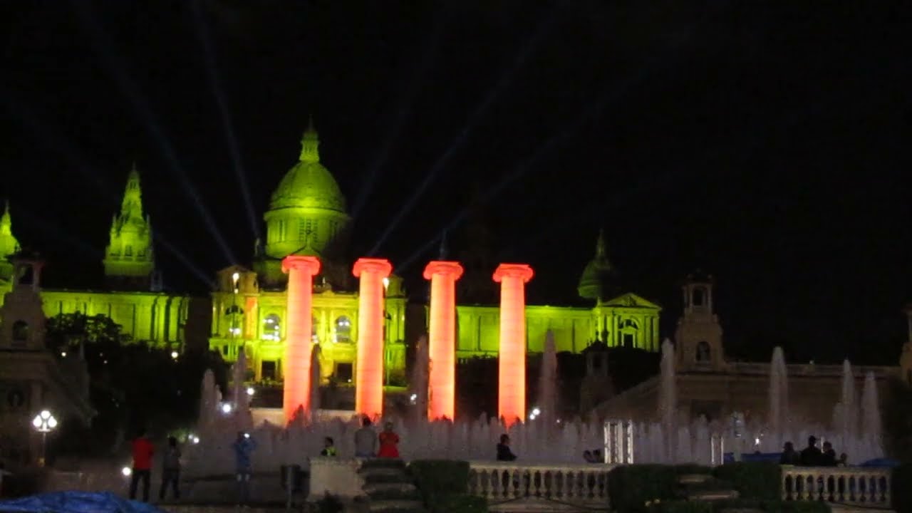 Barcelona: Font Màgica de Montjuïc - Magic Fountain of Montjuïc - FULL SHOW