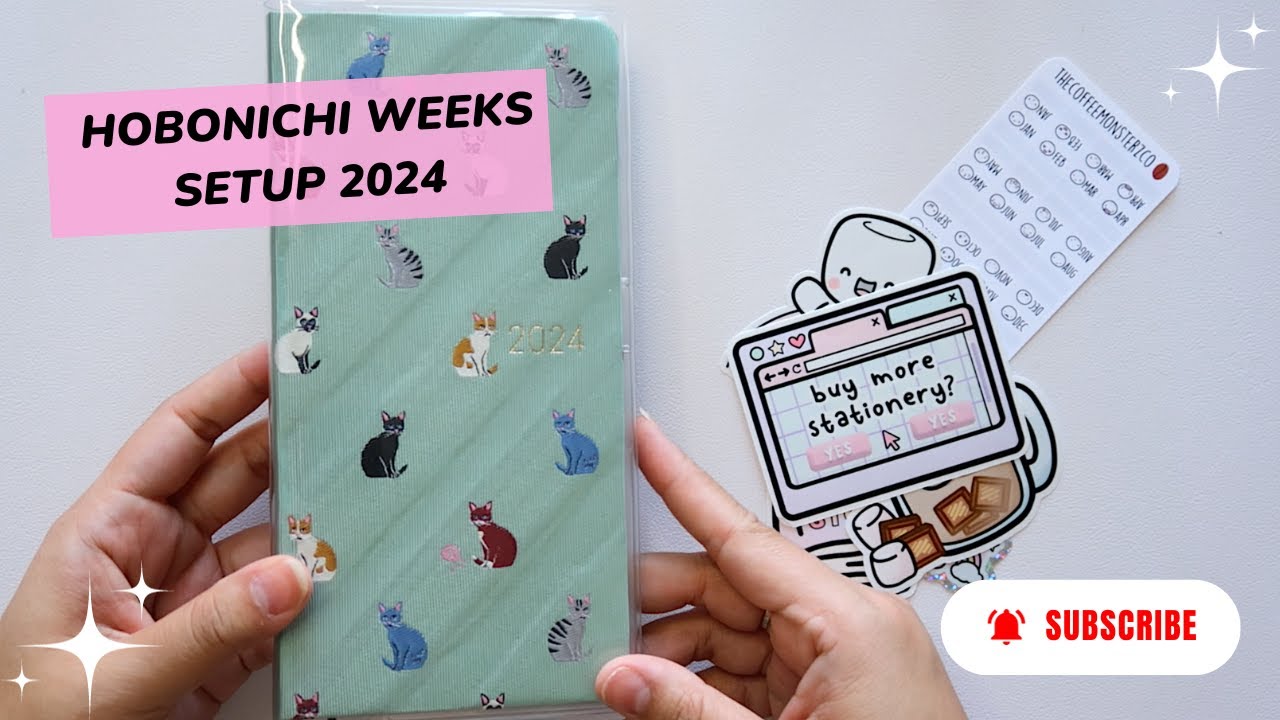 2024 Hobonichi Weeks Setup Feat. Marshmallow Studio - How I'm Using my Weeks Planner