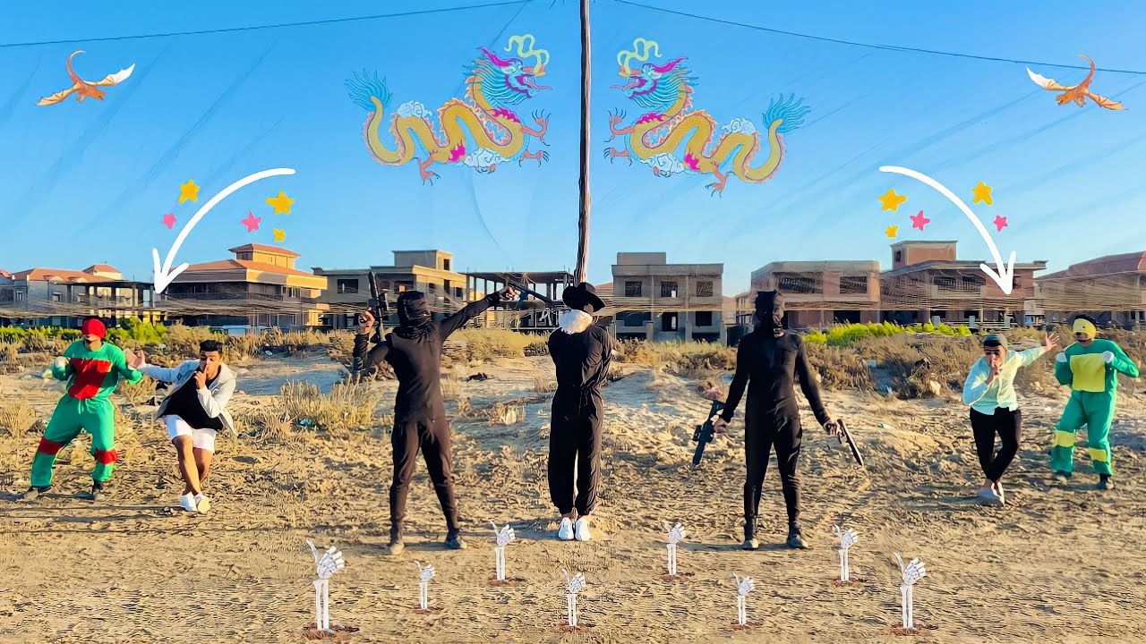 هجوم سلاحف النينجا على العصابه اللي بتخطف الاطفال وزعيم العصابه هينتقم😱( سلاحف النينجا🥷الجزء3)