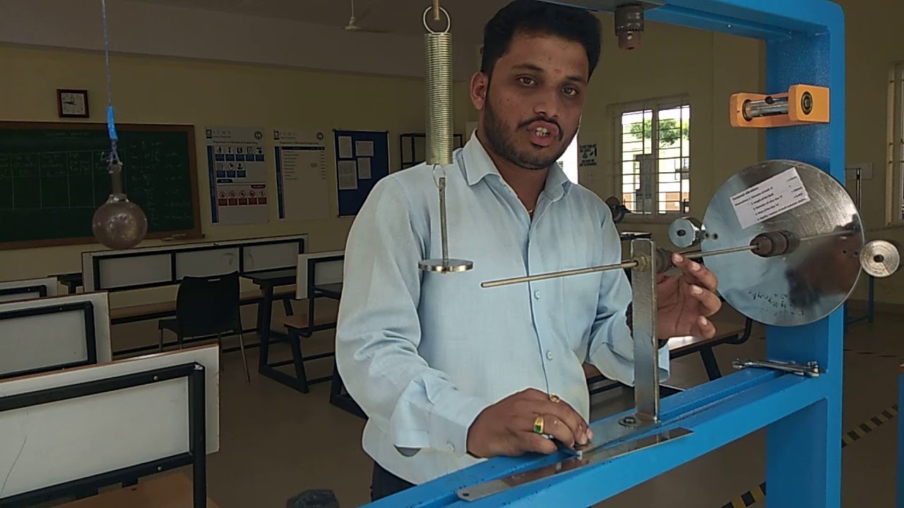 Experiment on Torsional Vibration