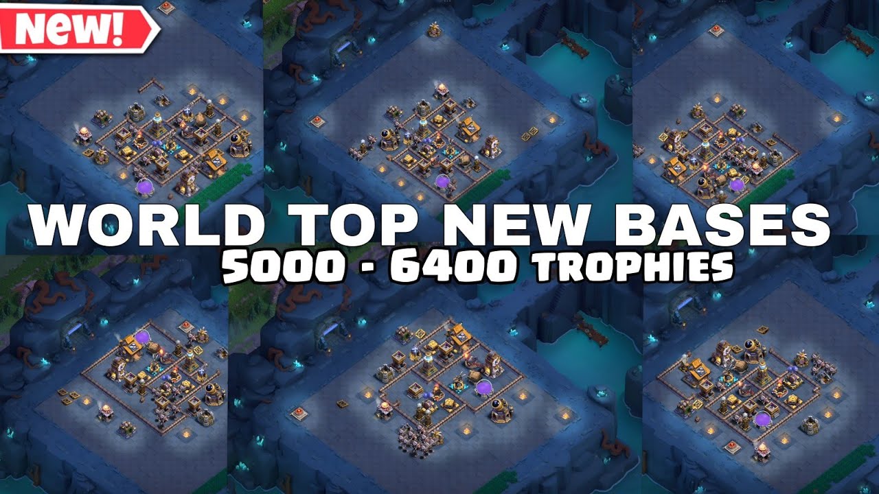 Top 10 Unbeatable BH10 Bases 2025 (+Links & Replays) | 6000+ Trophies Global Builder Hall 10