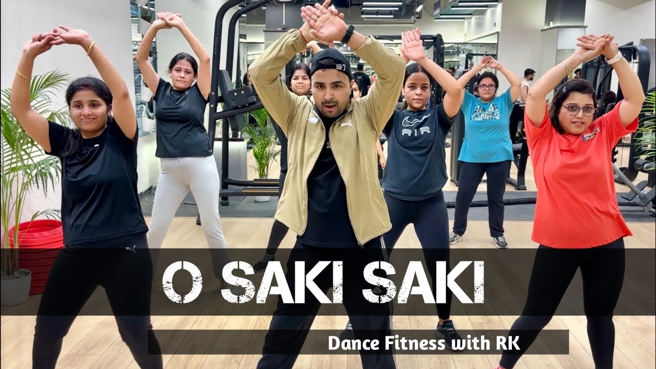 O Saki Saki | Batla House | Bollywood Dance Fitness Workout | dancefitnesswithrk