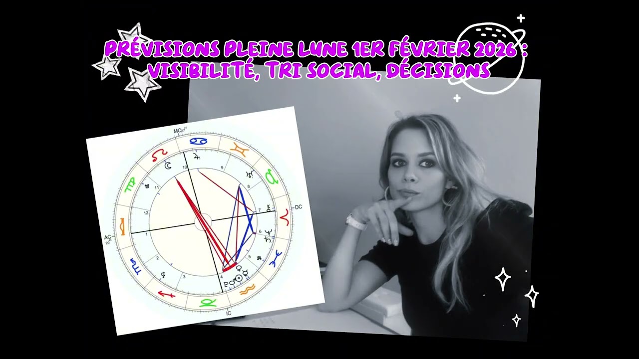🌝Prévisions pleine lune 1er fevrier 2026: visibilité, tri social, décision (axe lion ♌️/ verseau ♒️)