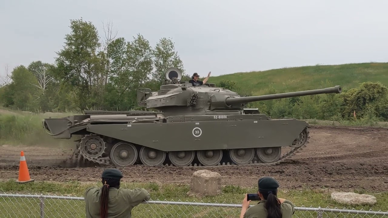 Restored Centurion Tank at the Ontario Regiment Museum - Aquino Tank Weekend 2023