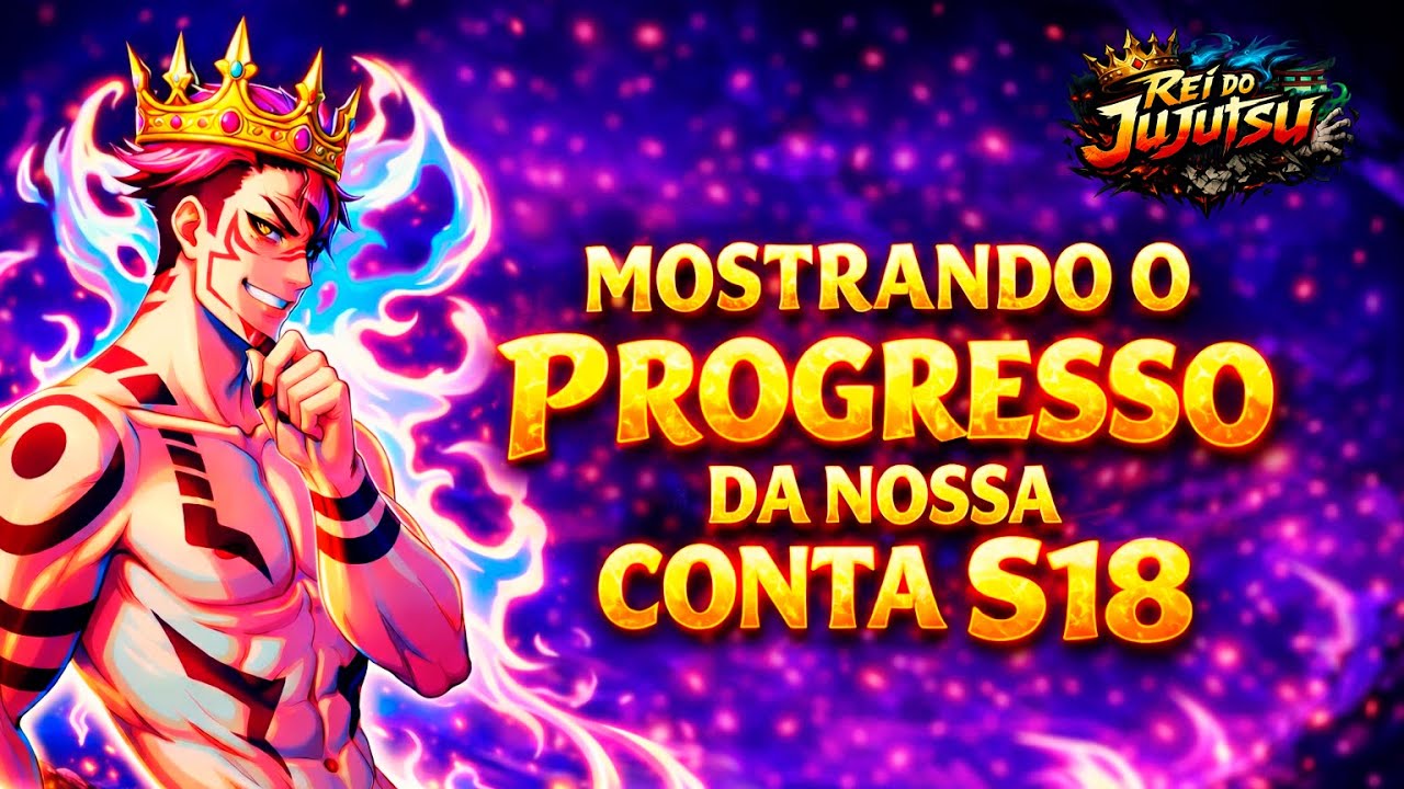 EU lhe apresento REI DO JUJUTSU, jogo mobile/pc maneiro demais!!! - Rei do Jujutsu S18
