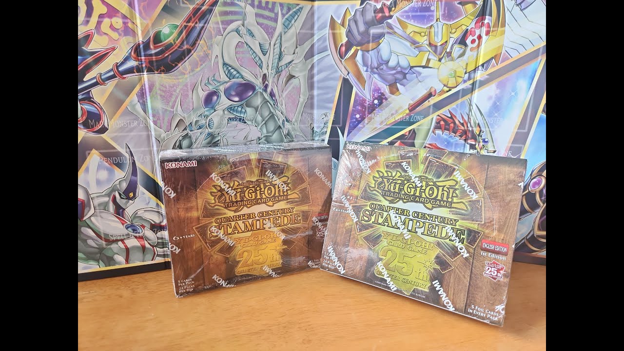Godly Pulls!!! Yu-Gi-Oh! Quarter Century Raging Stampede x2 | We Pulled It!!!