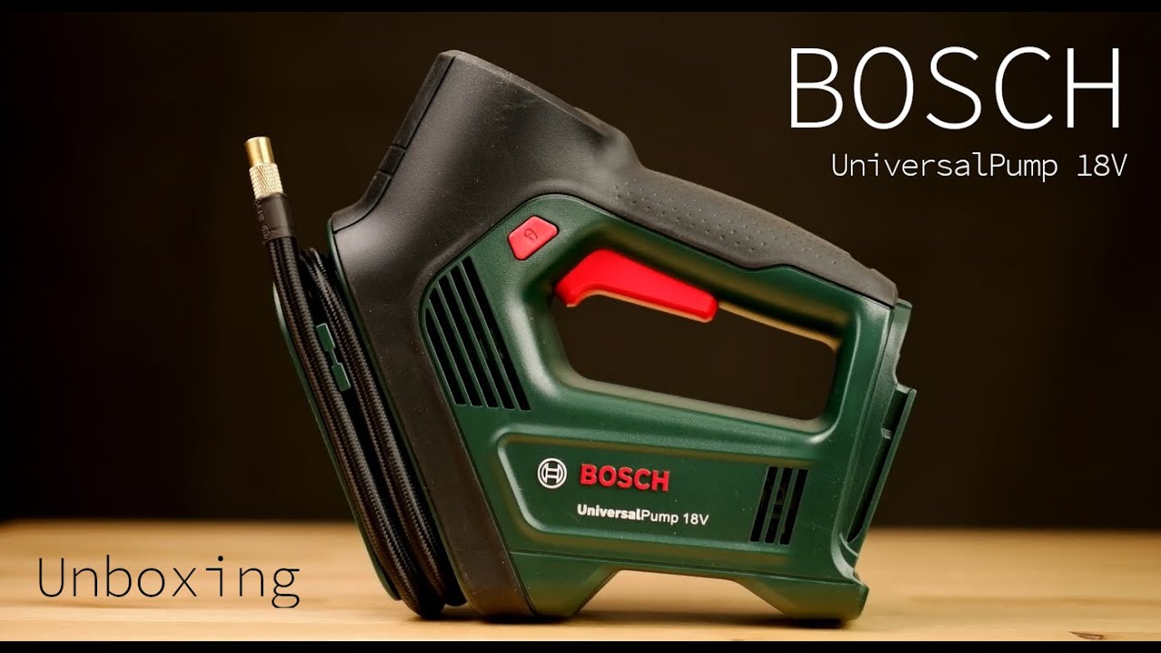BOSCH UniversalPump 18V - Unboxing + rýchly test