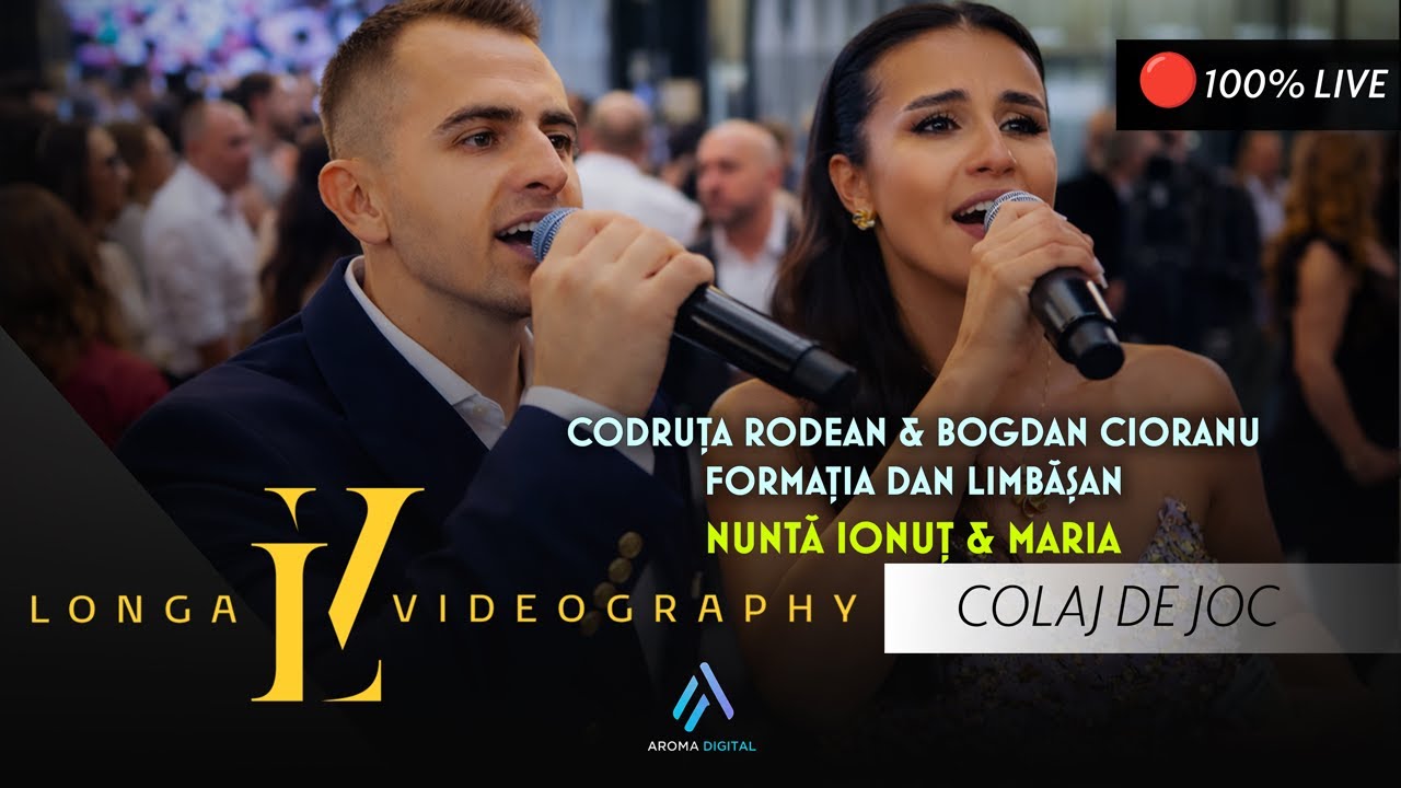 Codruta Rodean & Bogdan Cioranu & Formatia Dan Limbasan - Colaj de Joc | Nunta Ionut & Maria