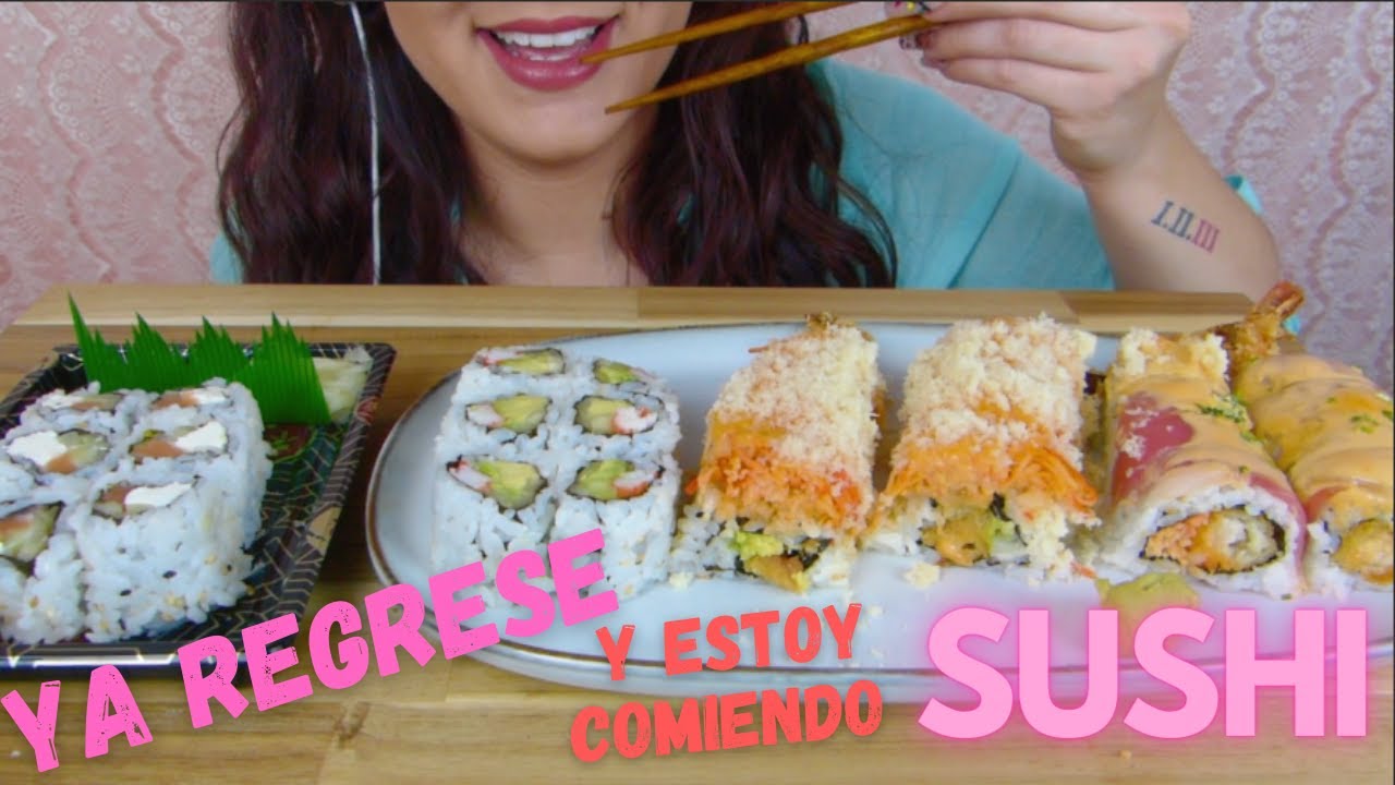 ASMR Español Sushi  | ComerConJas91